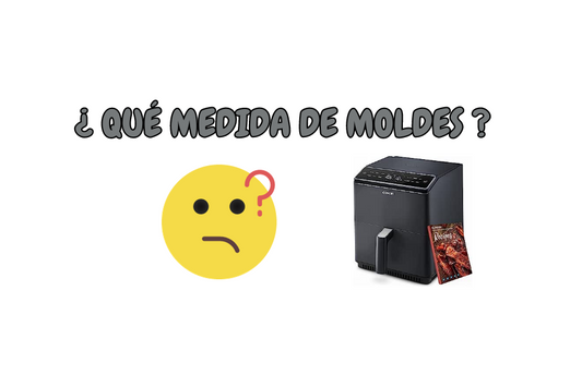 MEDIDA MOLDES PARA FREIDORA DE AIRE