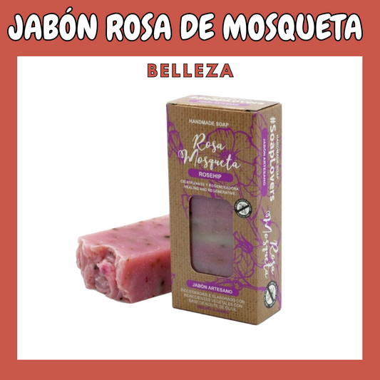 Jabón Artesano de Rosa Mosqueta - 100 gr