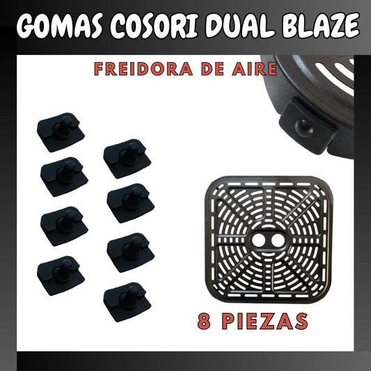 MOLDES COSORI DUAL BLAZE - Moldes Cosori 6.4 L- Accesorios freidora de aire  Cosori Dual Blaze 6.4 L 